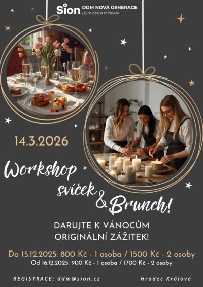 Workshop svíček & Brunch