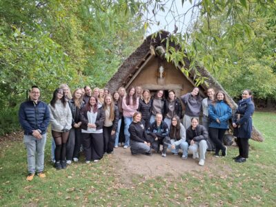 Exkurze 1. ročníku v Archeoparku Všestary