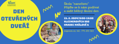 Srdečně Vás zveme na den otevřených dveří