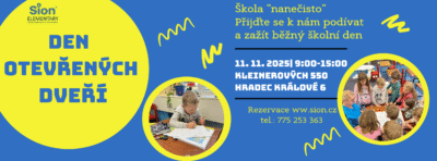 Den otevřených dveří 11. 11. od 9:00 do 15:00 hodin